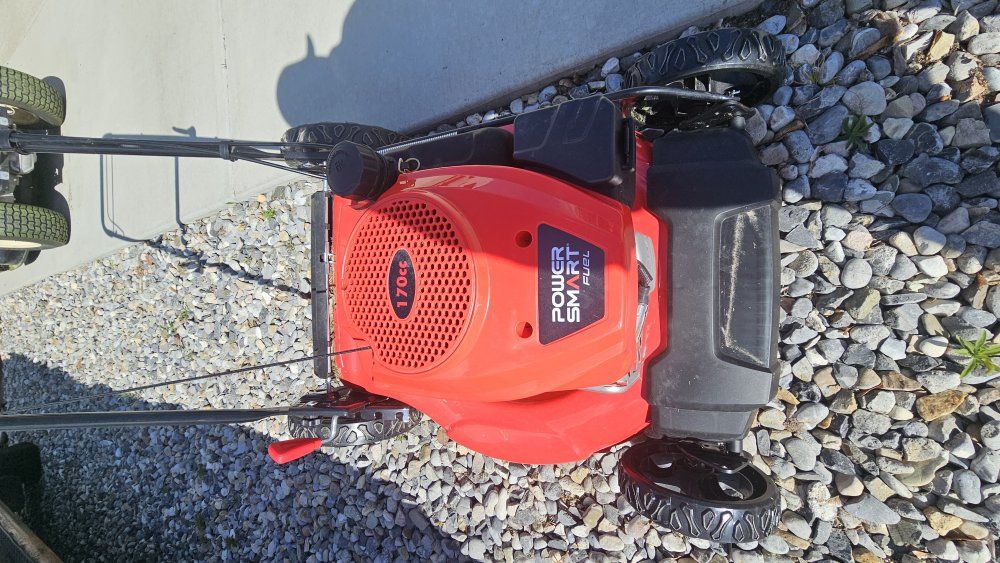 near new lawn mower