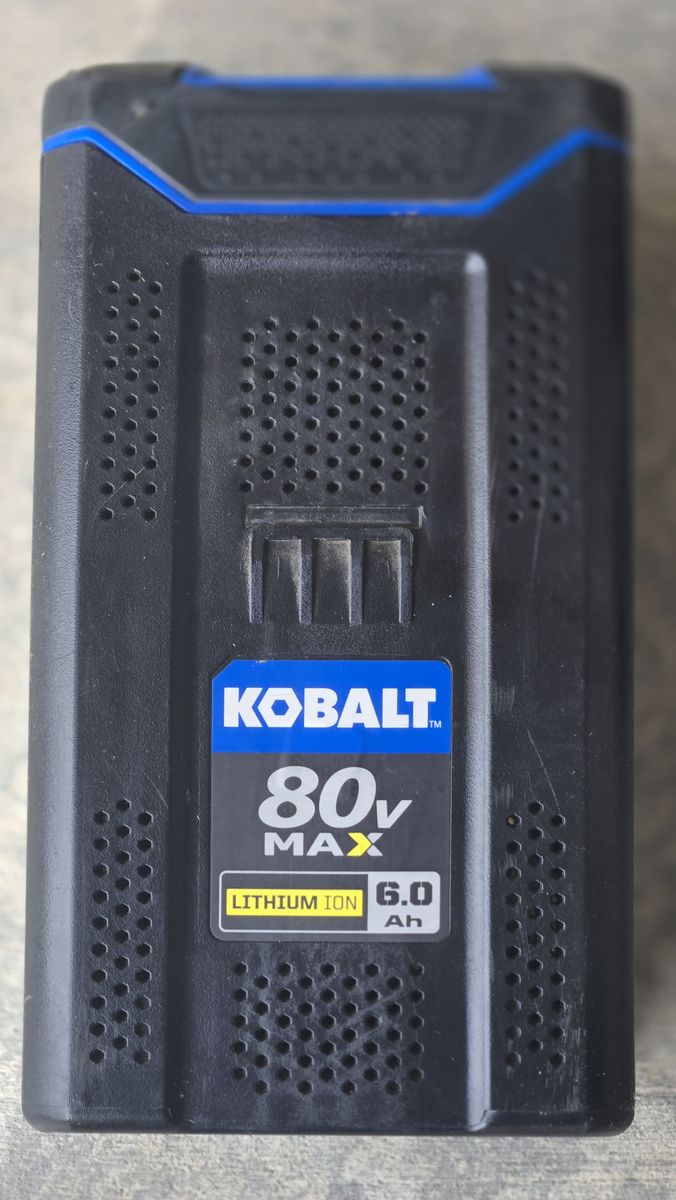 Kobalt 80v 6 Ah battery