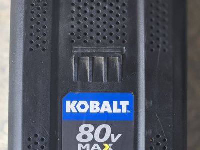 Kobalt 80v 6 Ah battery