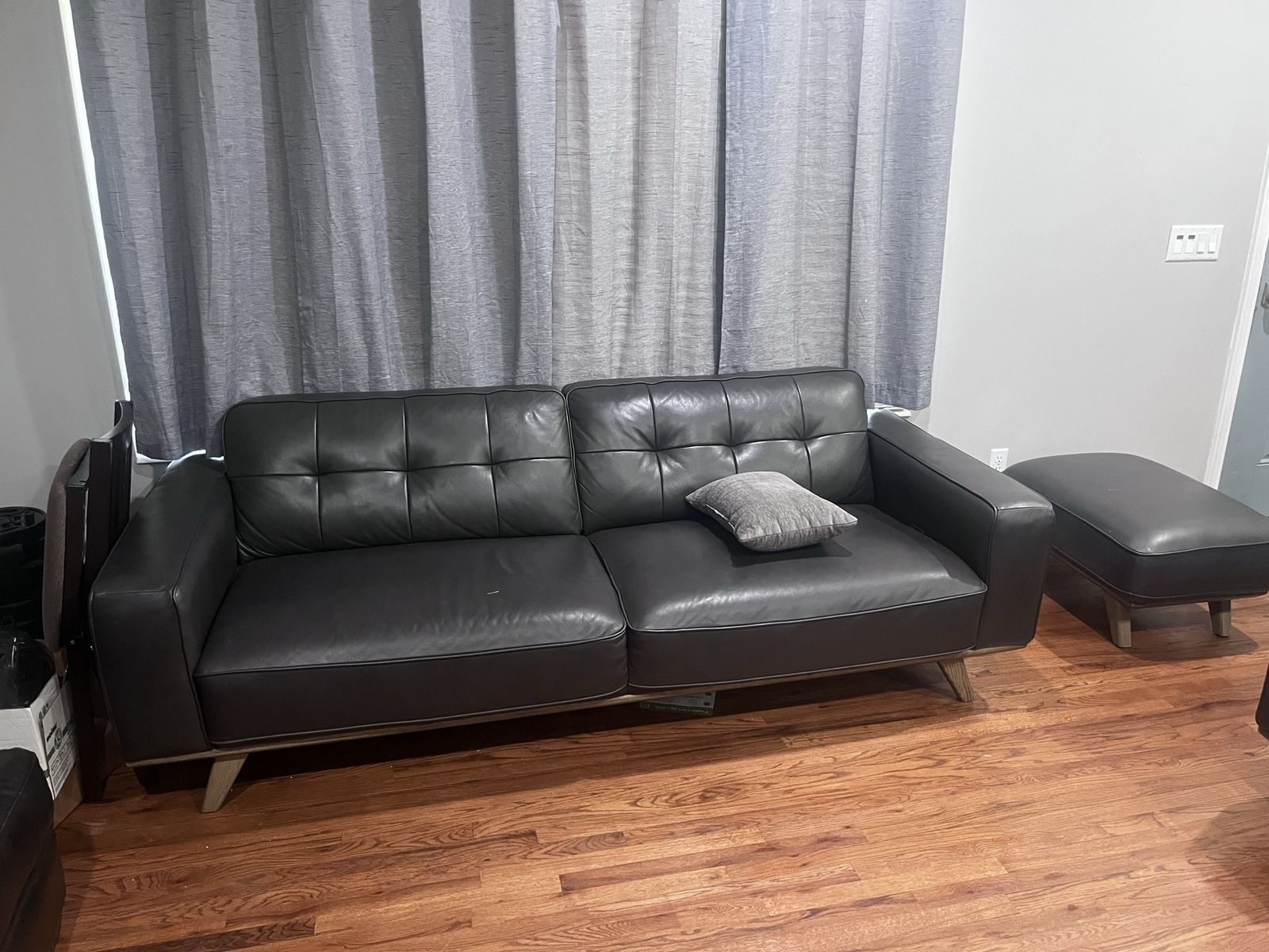 Leather Couch Set