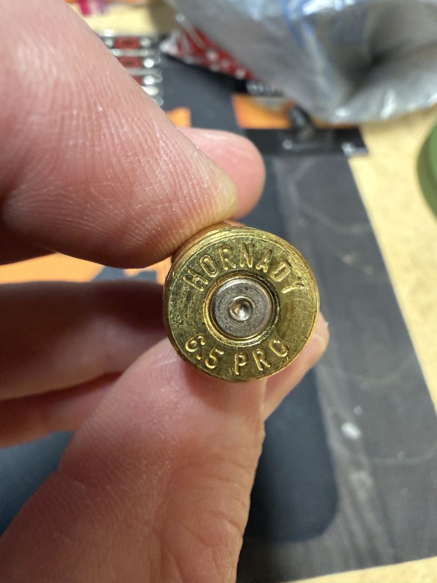Hornady 6.5 PRC Once-Fired Factory Brass Cases for Reloading