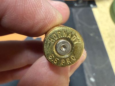 Hornady 6.5 PRC Once-Fired Factory Brass Cases for Reloading
