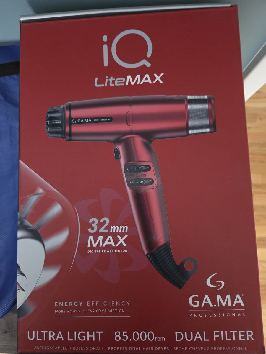 GAMA Professional IQ Lite Dryer - Red