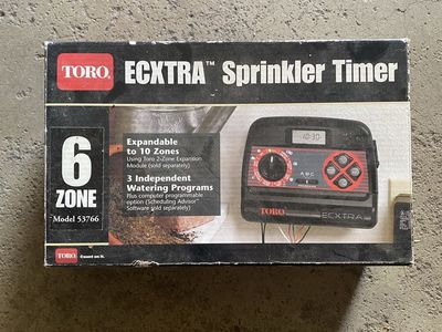 Toro Ecxtra 6 Zone Sprinkler Controller