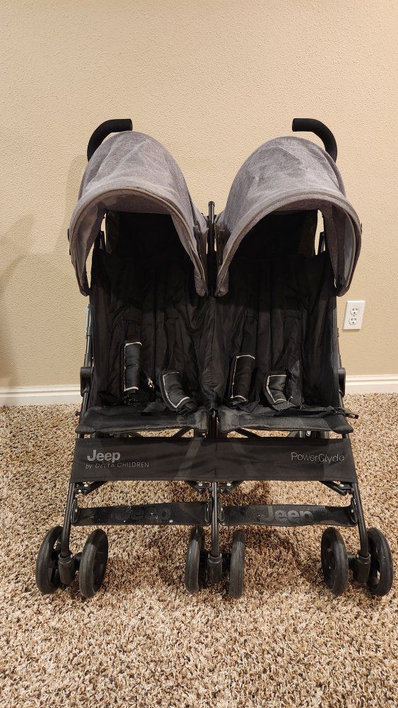 Jeep double stroller