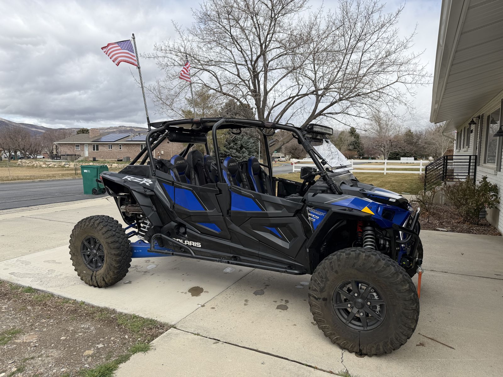2019 Polaris RZR Turbo S 4 Dynamix w/Trailer
