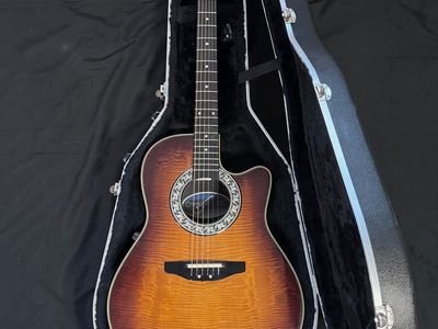 Must go! Ovation Pinnacle Series 386T Acoustic / Electric Guitar