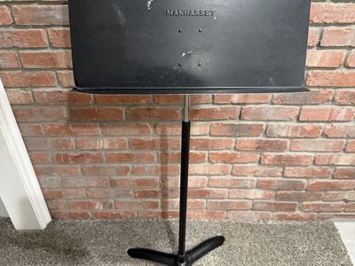 Manhasset Black Orchestral Music Stand Used Condition
