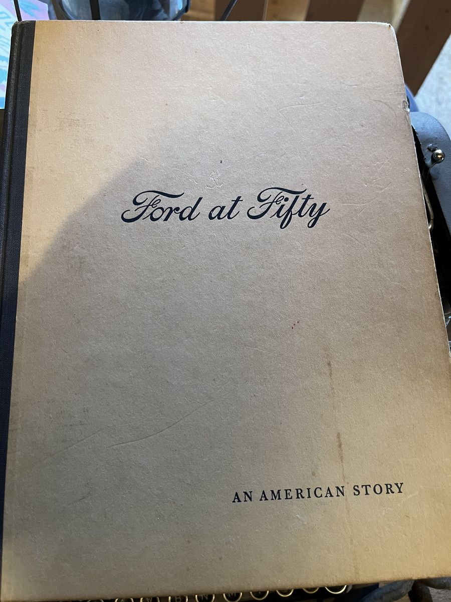 Ford At Fifty Vintage Book