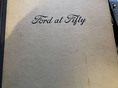 Ford At Fifty Vintage Book