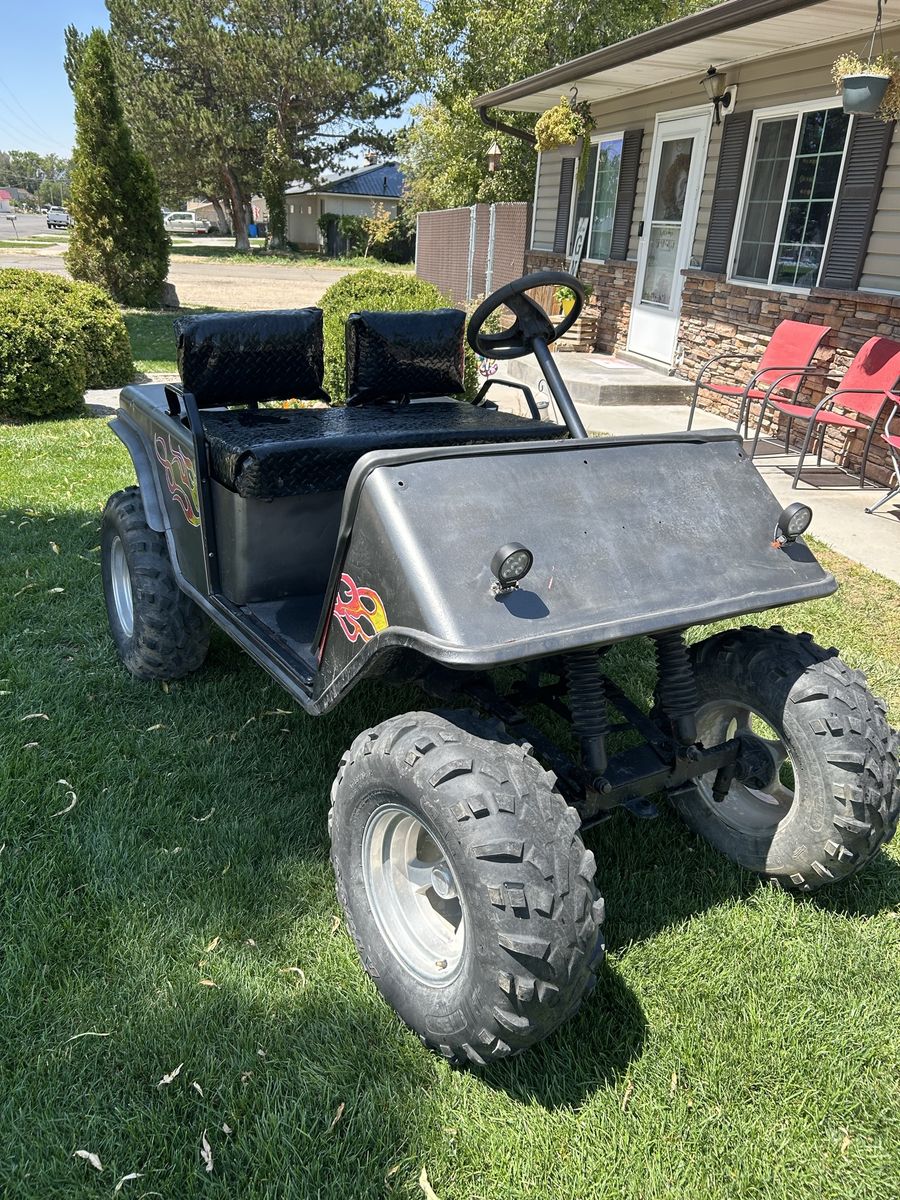 1978 E-Z-GO Lifted Off-Road Golf Cart Frame Project - Needs Motor