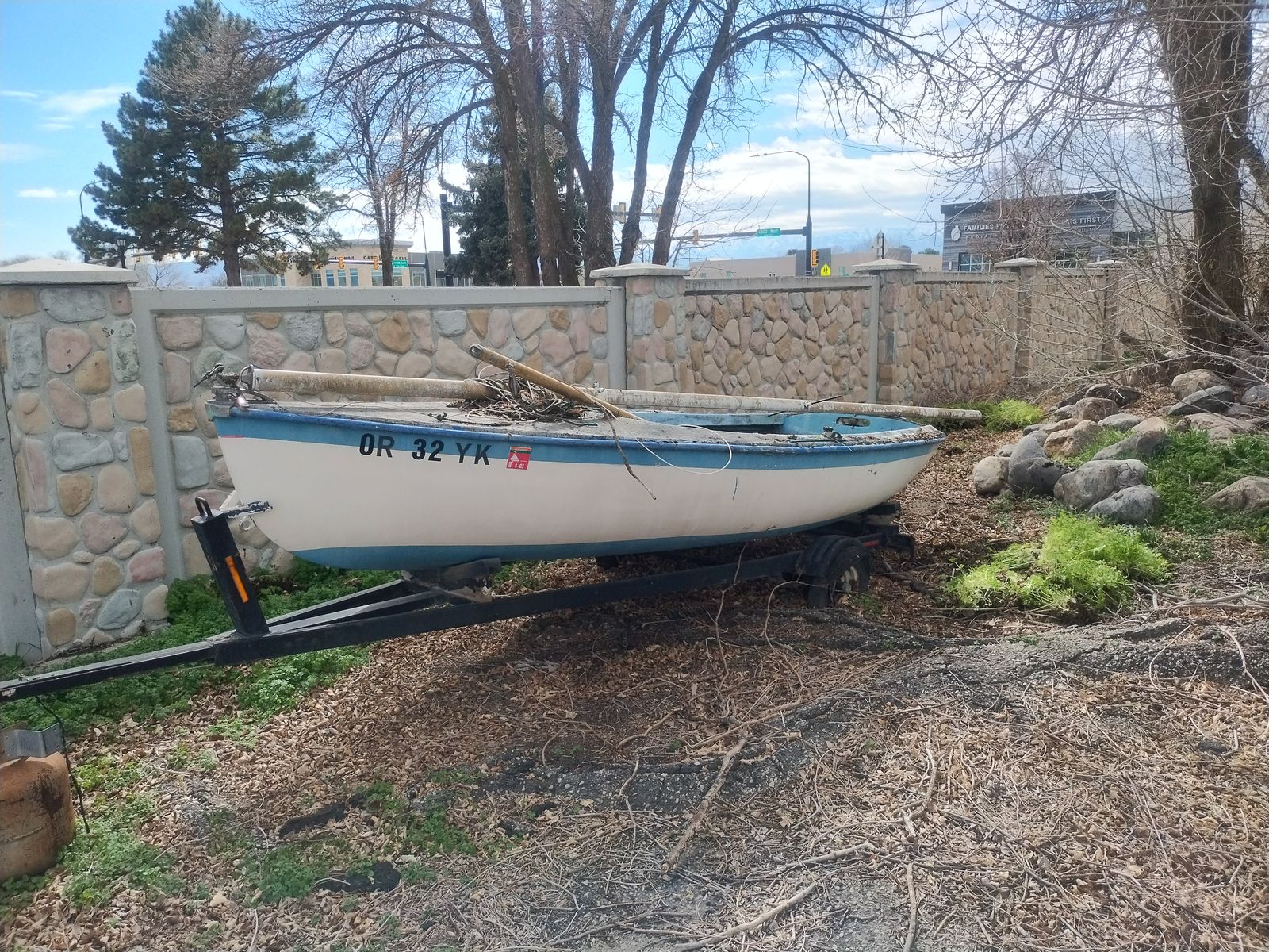 Sailboat -Lido 14-  restoration project