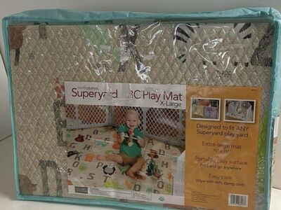 New Toddleroo Superyard Folding ABC Play Mat Baby