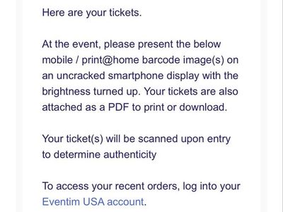 Odd mob ticket