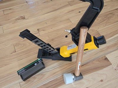 DeWalt Flooring Nailer & Mallet