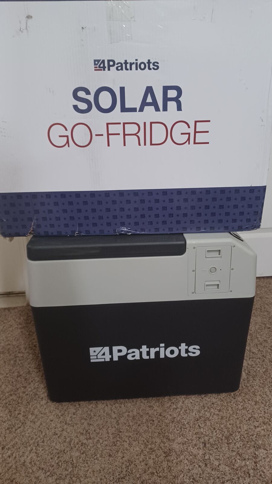 4 Patriots Go-Fridge Portable Fridge New