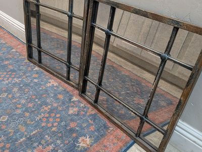 Uttermost Saragano Distressed 19" Wall Mirrors