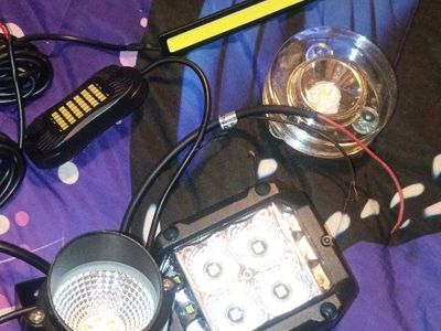 Assorted LED Lights - Automotive Accent & Utility Lights (Untested, As-Is)