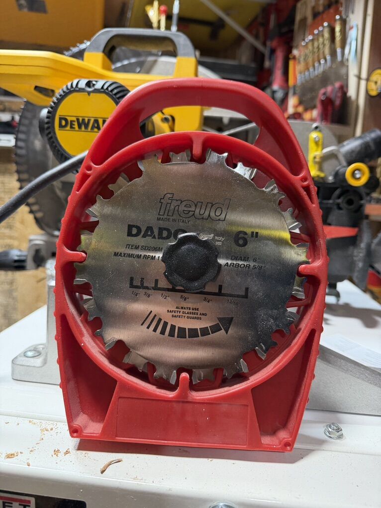 Freud 6 DX 5/8 Dado Set