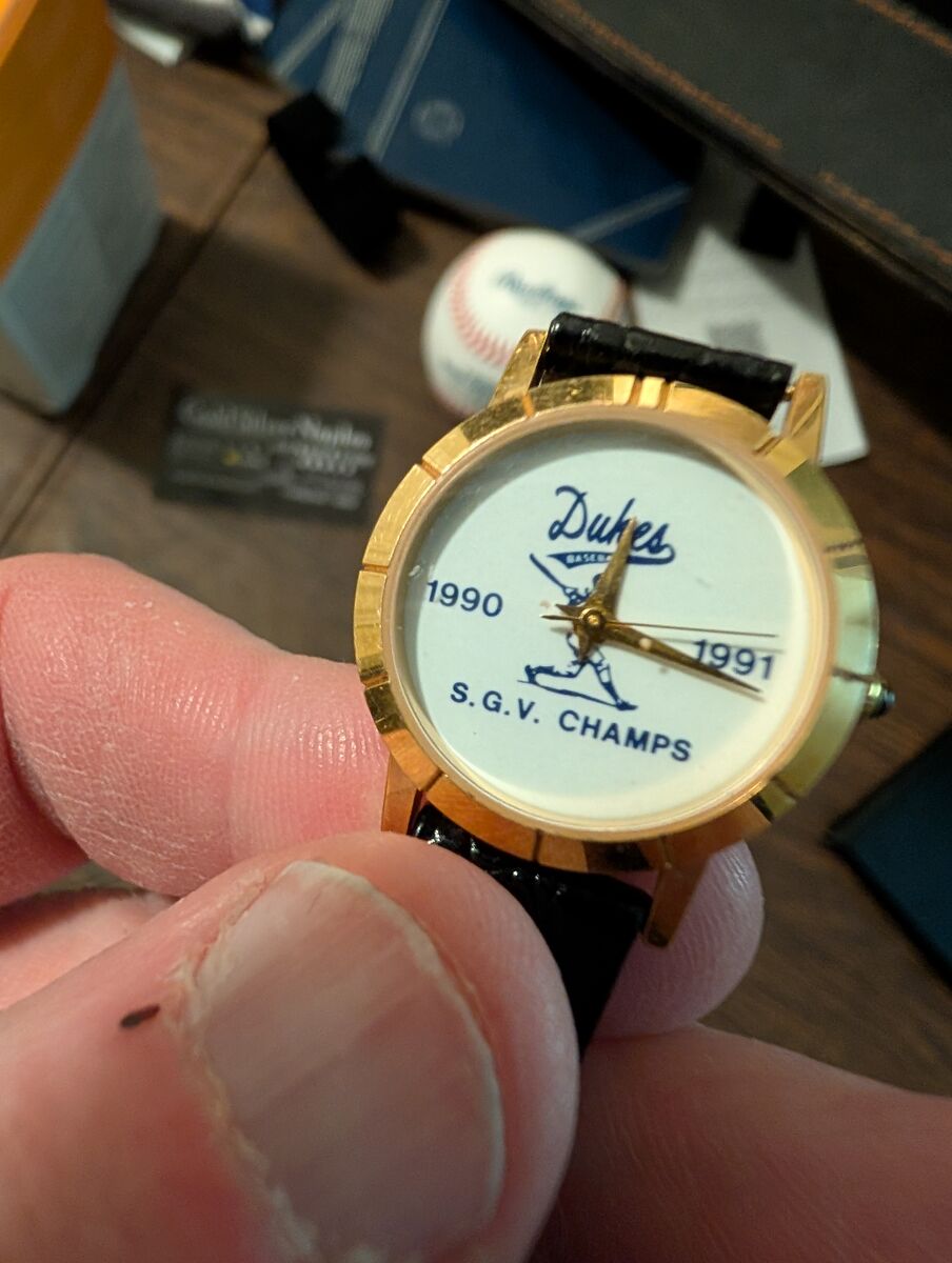 Duke's Baseball 1990 1991 S.G.V. Champs Ladies watch by Image Watches inc