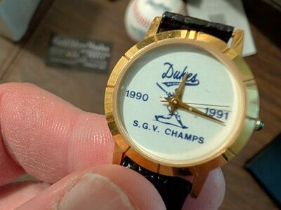 Duke's Baseball 1990 1991 S.G.V. Champs Ladies watch by Image Watches inc