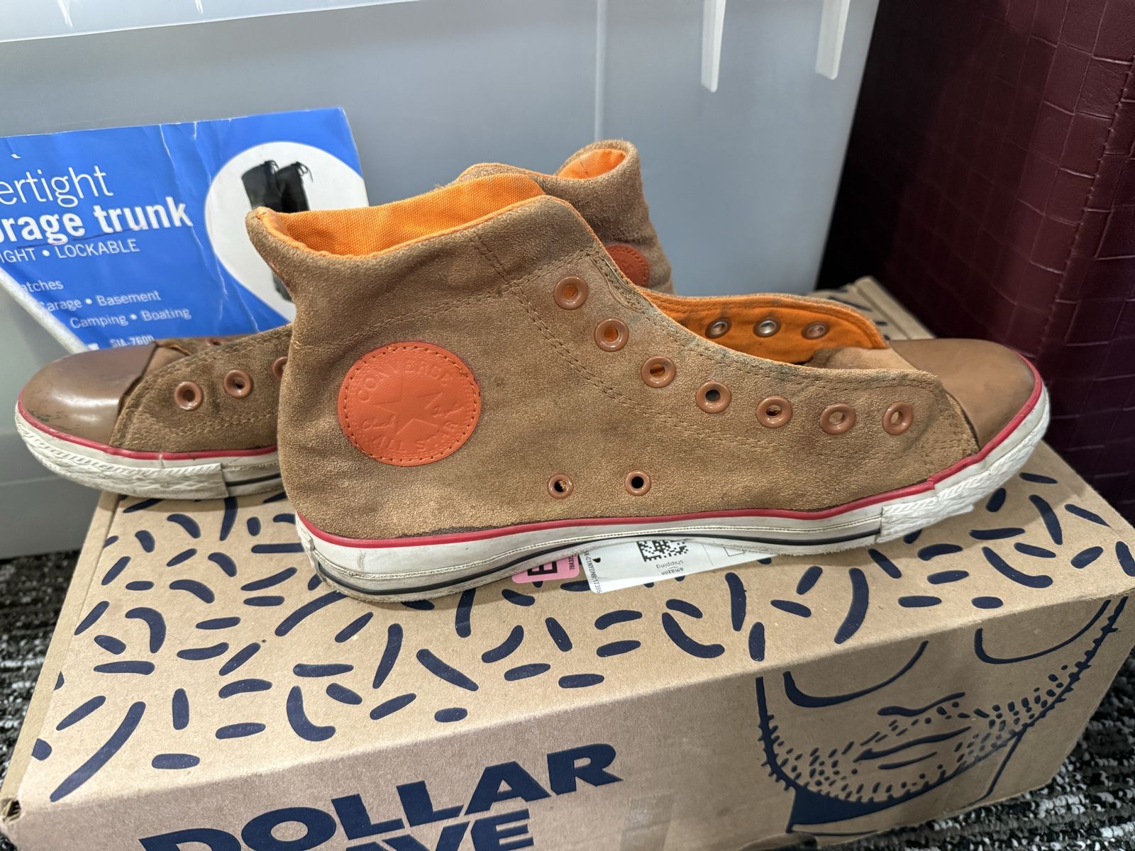 Rare Converse Suede High-Top Side 8.5 Vintage