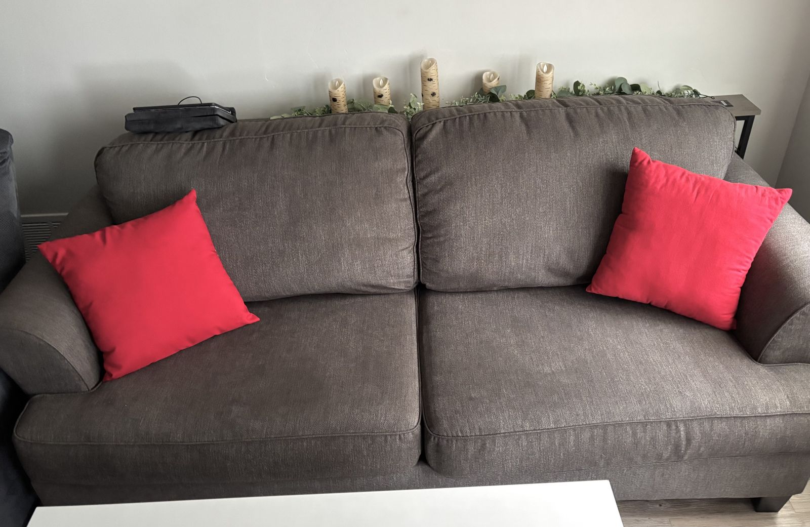 *PRICE DROP* Nice Well Built Gray Couch