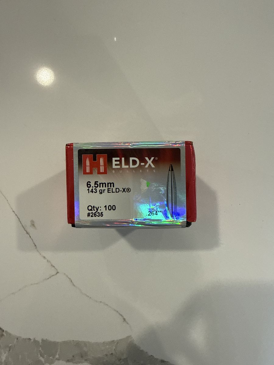 Hornady ELD-x 6.5mm 143 Grain