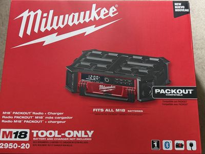 M18 Lithium-Ion Cordless PACKOUT Radio/Speaker with Built-In Charger