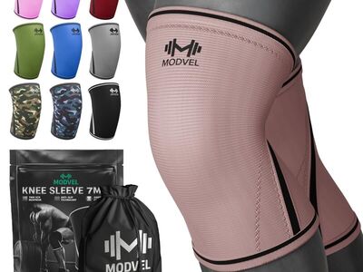 NEW Strength 7mm Knee Sleeves (Pair) for Weightlifting & Powerlifting