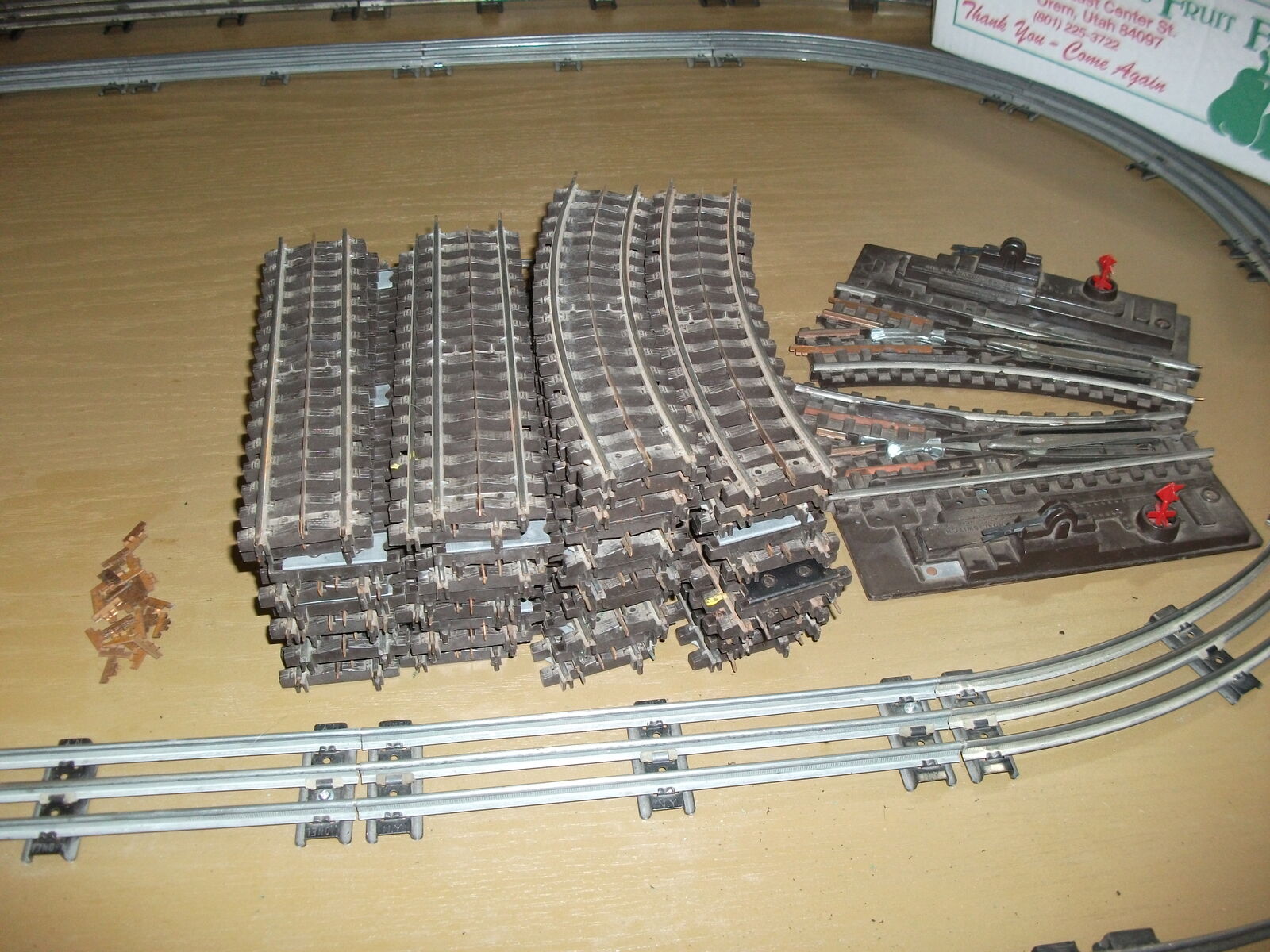 Lionel Super "O" Track and Manual Switches