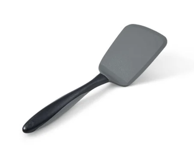 Pampered Chef Silicone Turner Spatula, Black