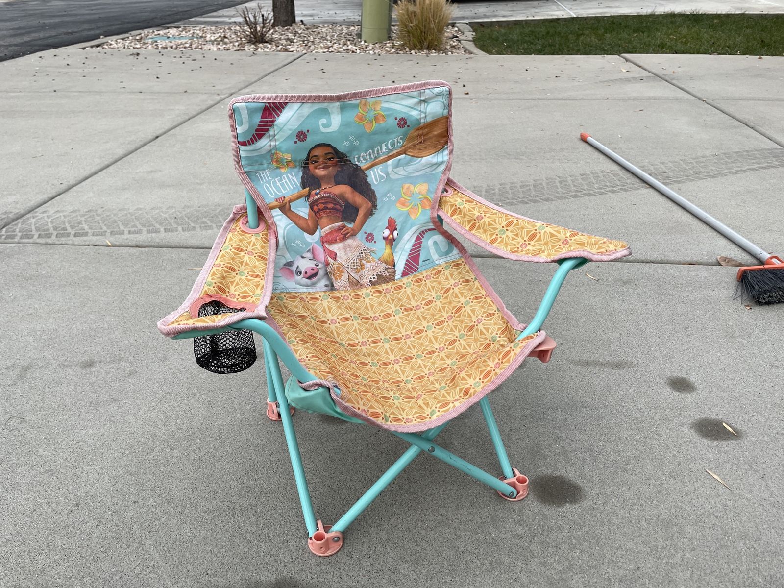 Toddler Kids Moana Camp Chair