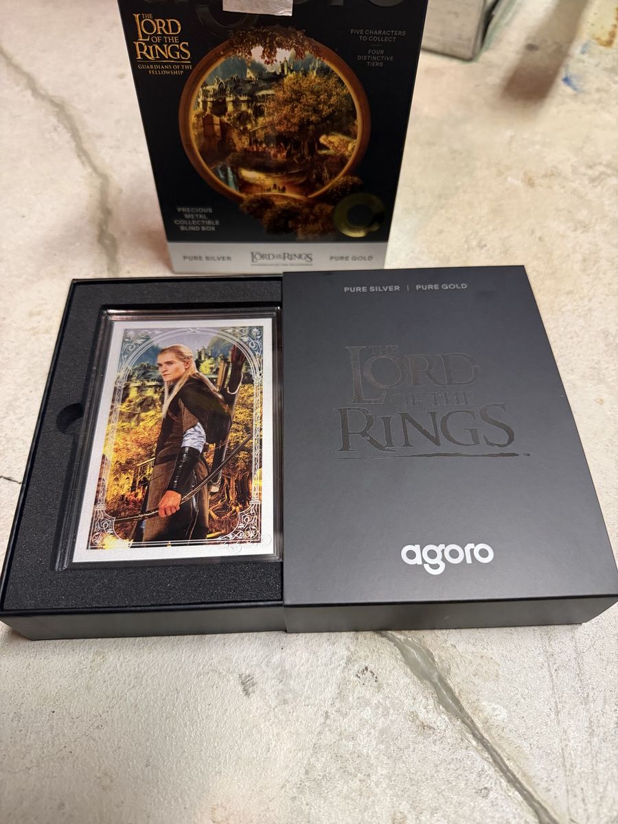 AGORO Lord of the Rings collectible silver