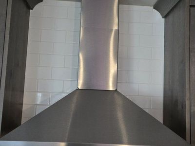 GE above range hood and fan