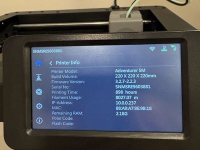 Flash Forge Adventure 5M 3-D Printer