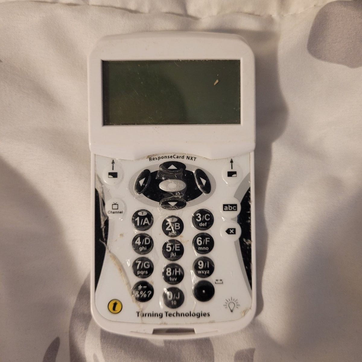 Turning Technologies ResponseCard NXT Clicker Remote