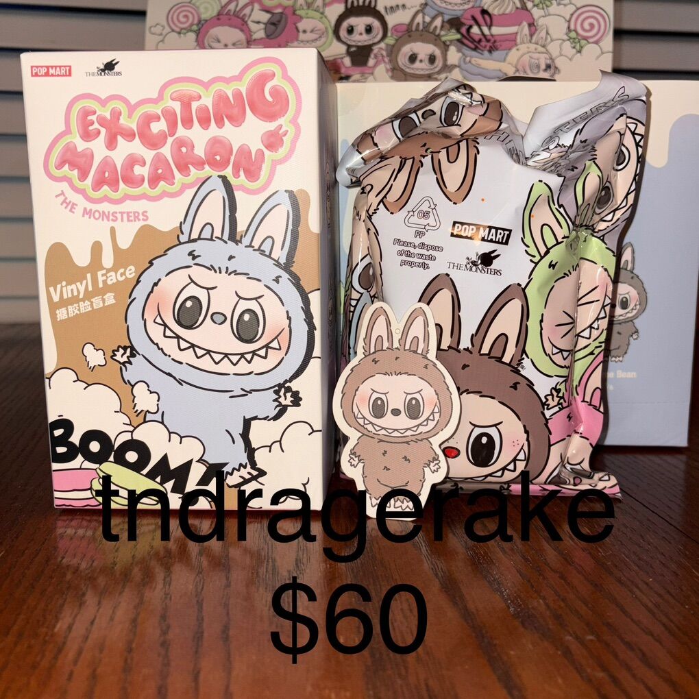 POP MART x The Monsters Labubu - Exciting Macaron