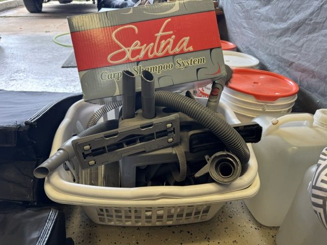 $ 125 Sentria Vacuum with carpet cleaner