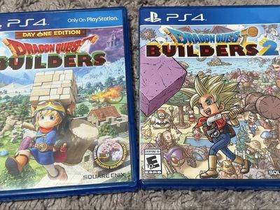Dragon Quest Builders & Dragon Quest Builders 2 PlayStation 4 (PS4) Game Lot