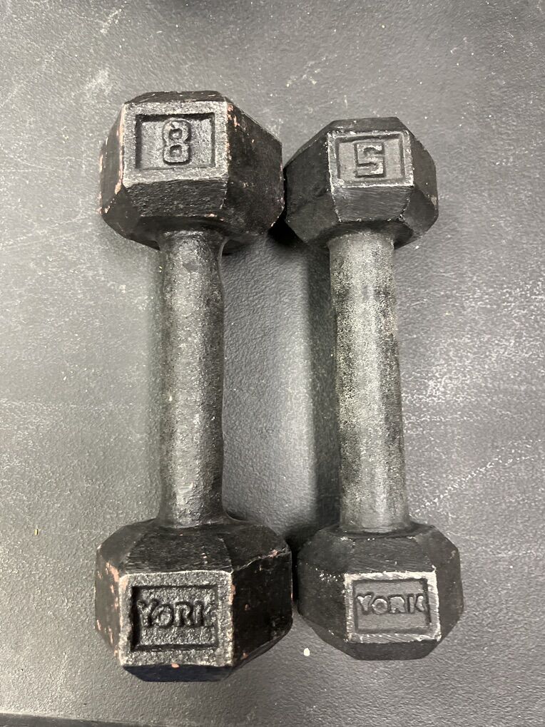 5 Pound & 8 Pound Dumbbell