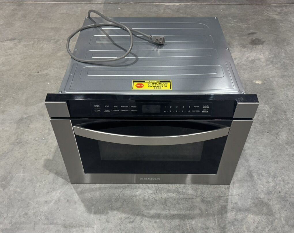 Cosmo COS-12MWDSS Microwave Drawer 24” 1.2 Cu. Ft.