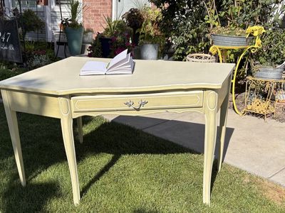 The Sweetest Vintage French Provincial Writing Desk