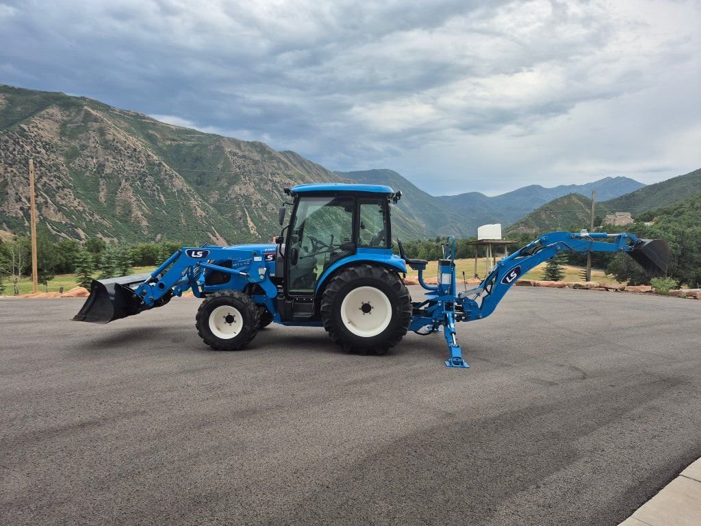 2023 LS Tractor with Backhoe & Frontloader