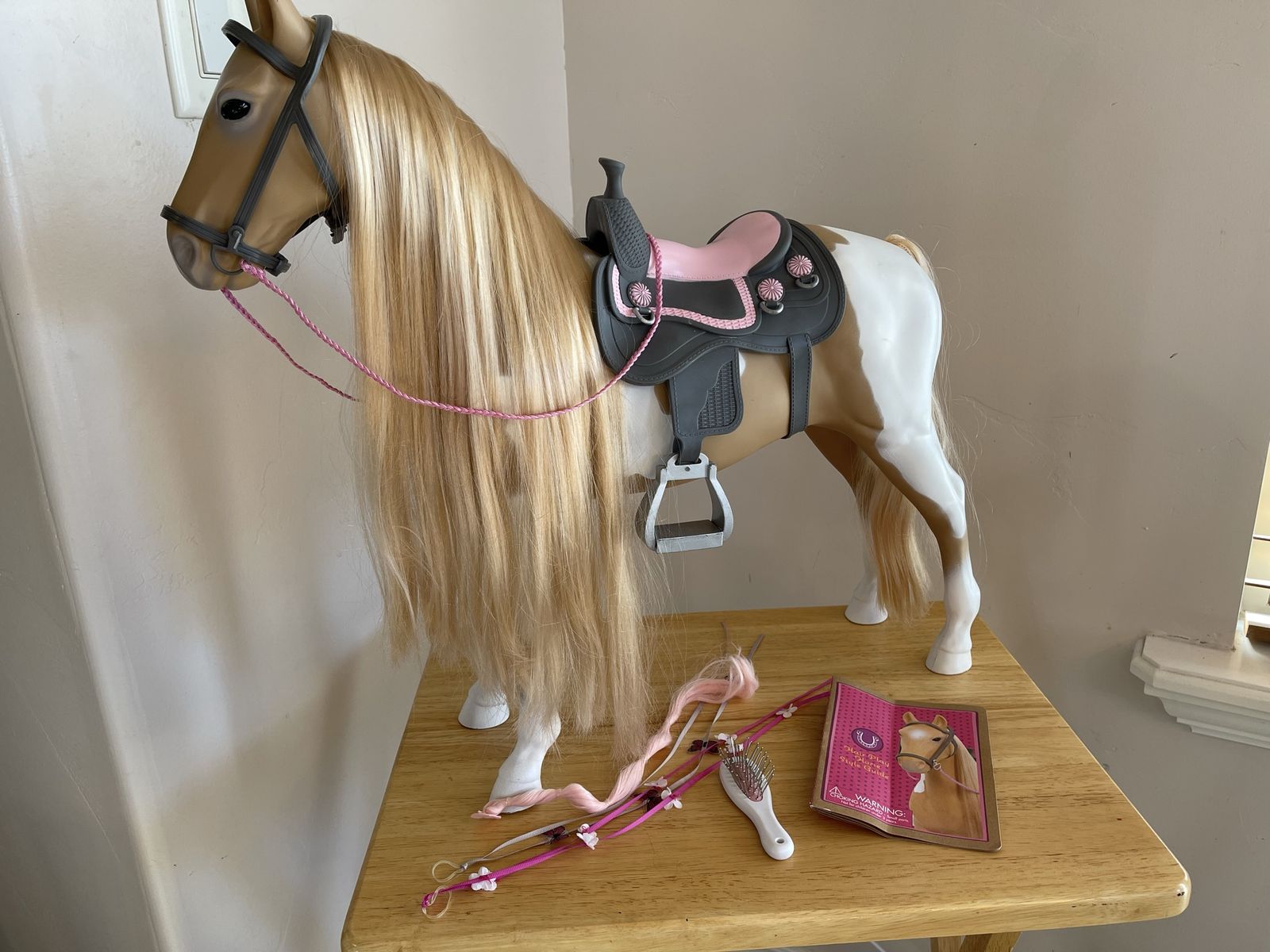 Our Generation Palomino Hair Play Horse Set for 18" Dolls