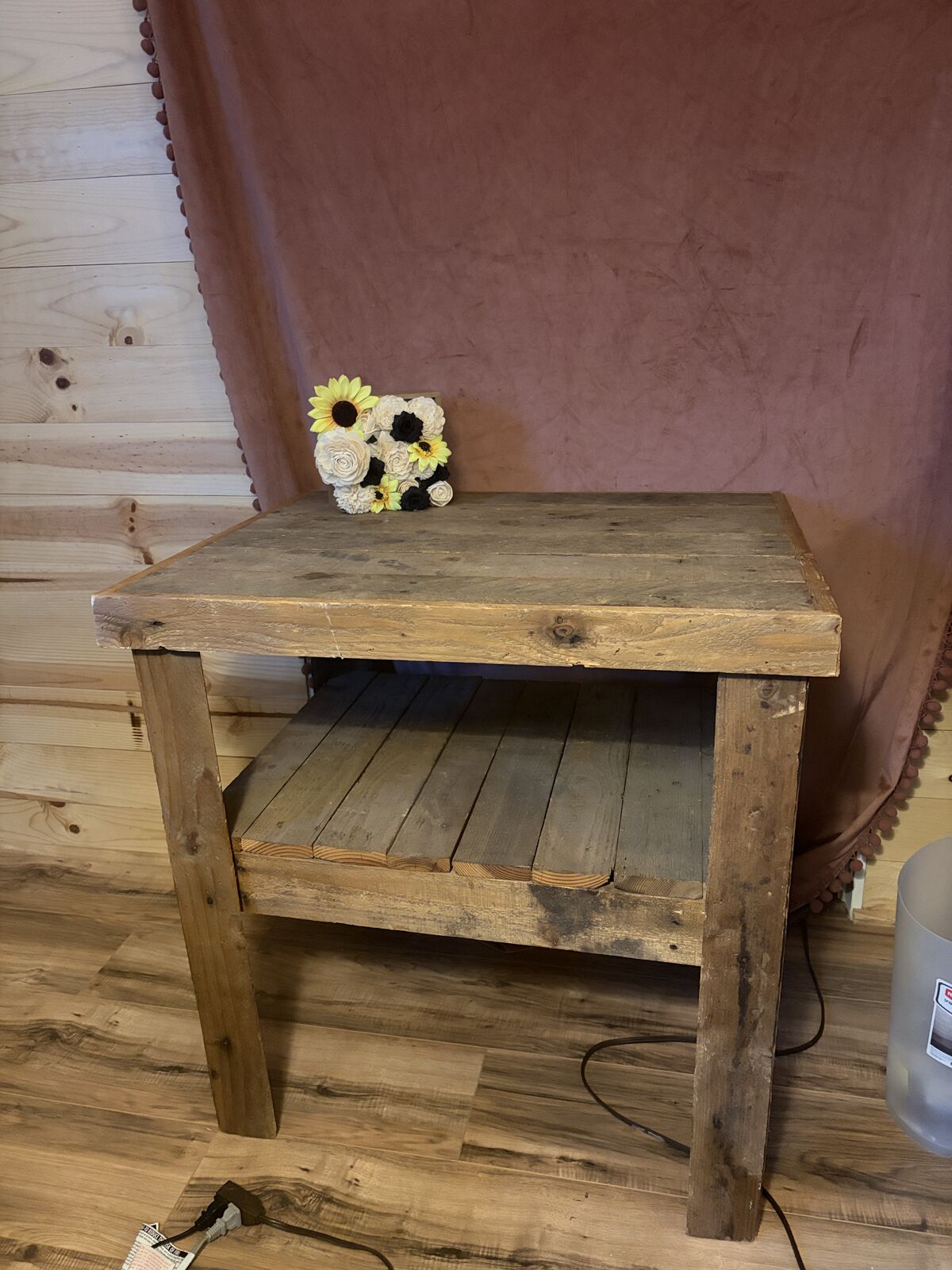 Beautiful Hand Crafted Wooden farmhouse style table