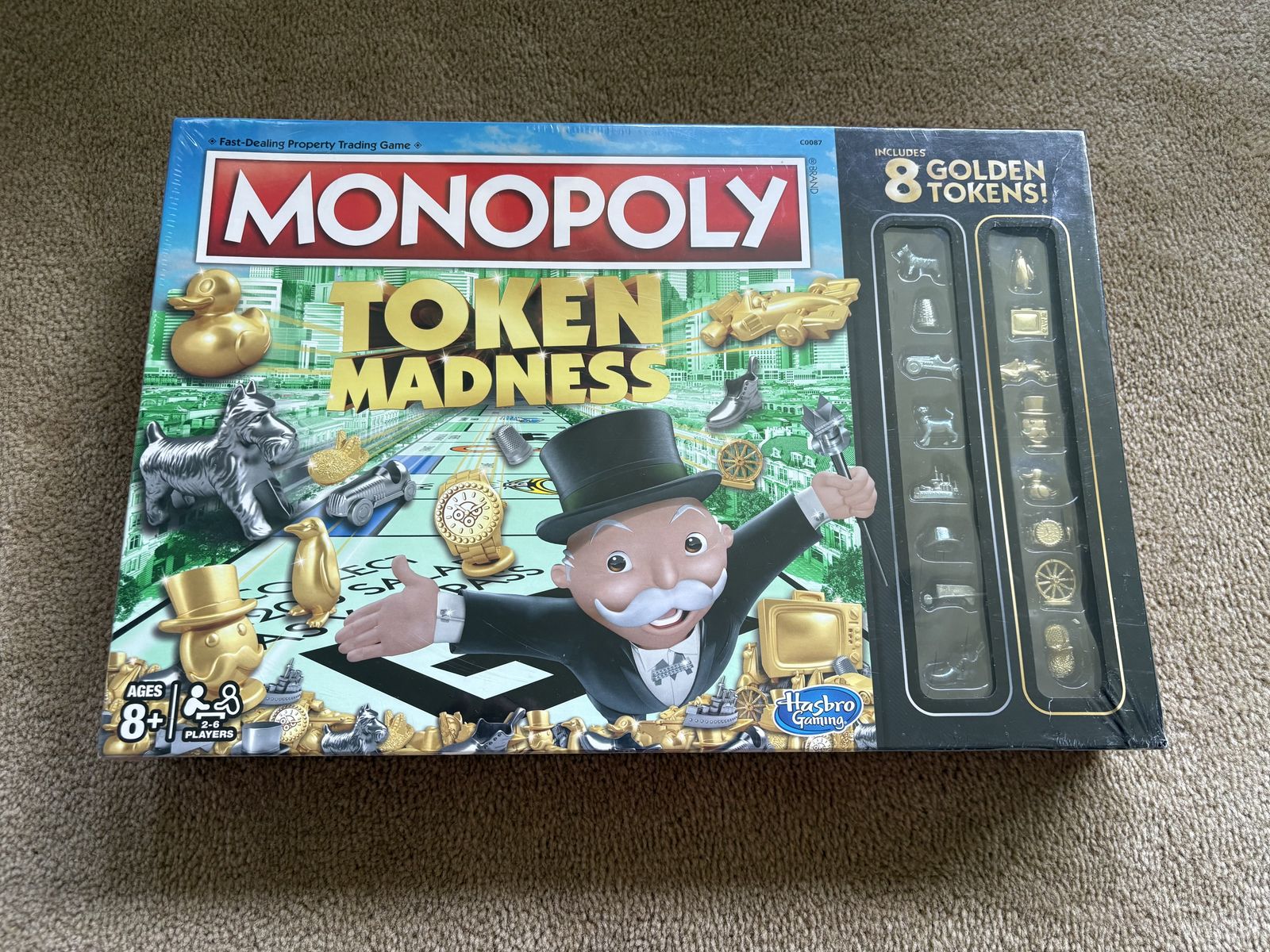 NEW Monopoly: Token Madness Edition