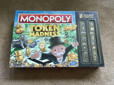 NEW Monopoly: Token Madness Edition