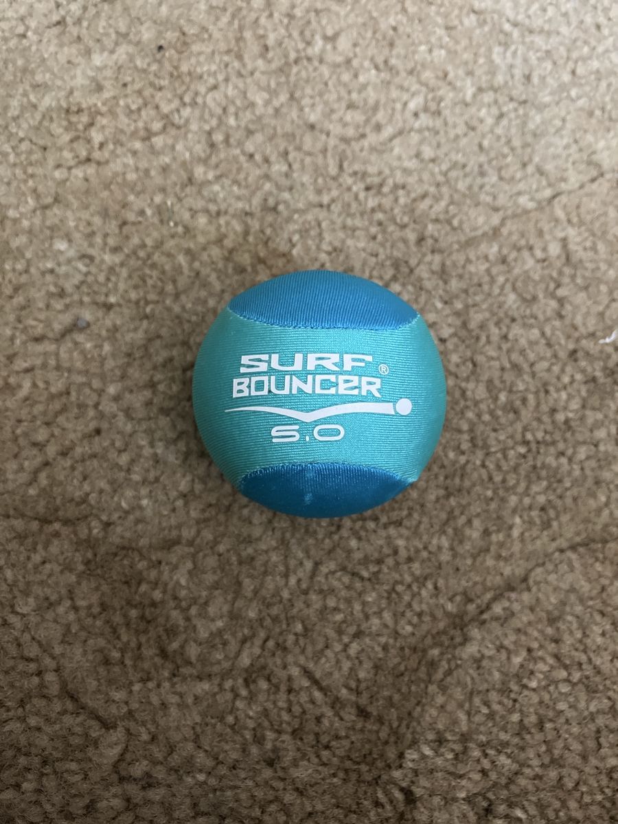 Surf Bouncer 5.O Skipping Ball - Aqua Blue Water Toy
