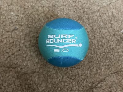 Surf Bouncer 5.O Skipping Ball - Aqua Blue Water Toy